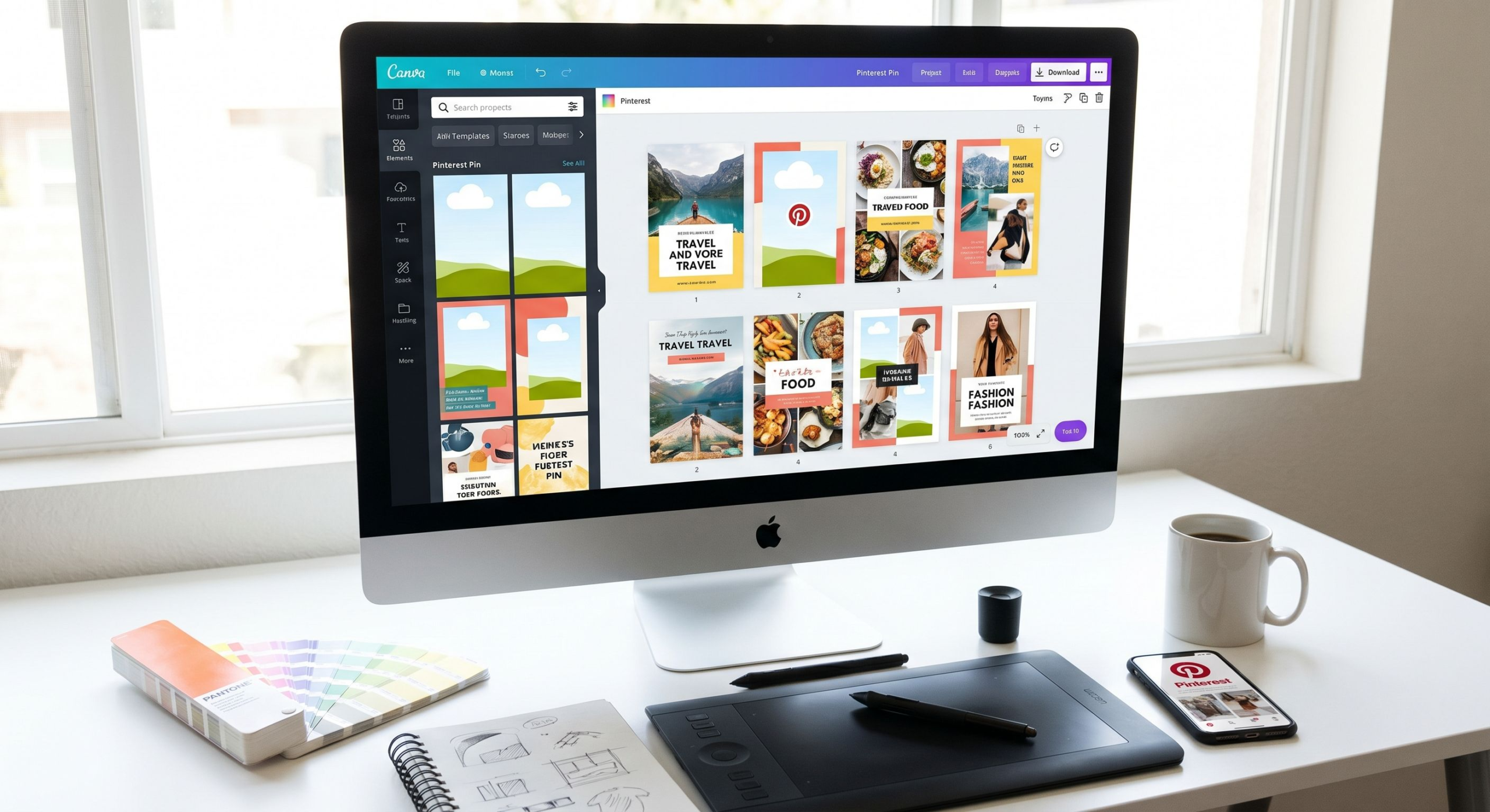 Pinterest Pin Design: How to Create Pins That Stop the Scroll and Drive More Clicks in 2026