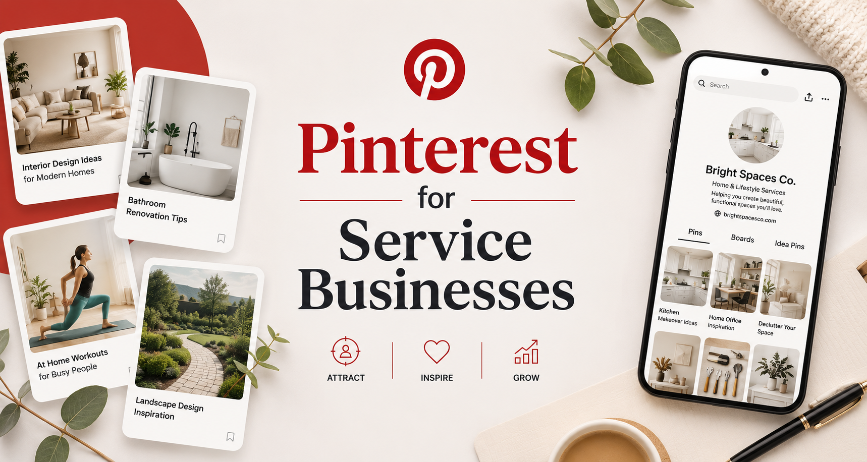 Pinterest for Service Businesses: How Coaches, Consultants, and Freelancers Can Win on Pinterest in 2026